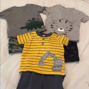 Child of Mine Boys Shirt & Bottom Sets 12 Month